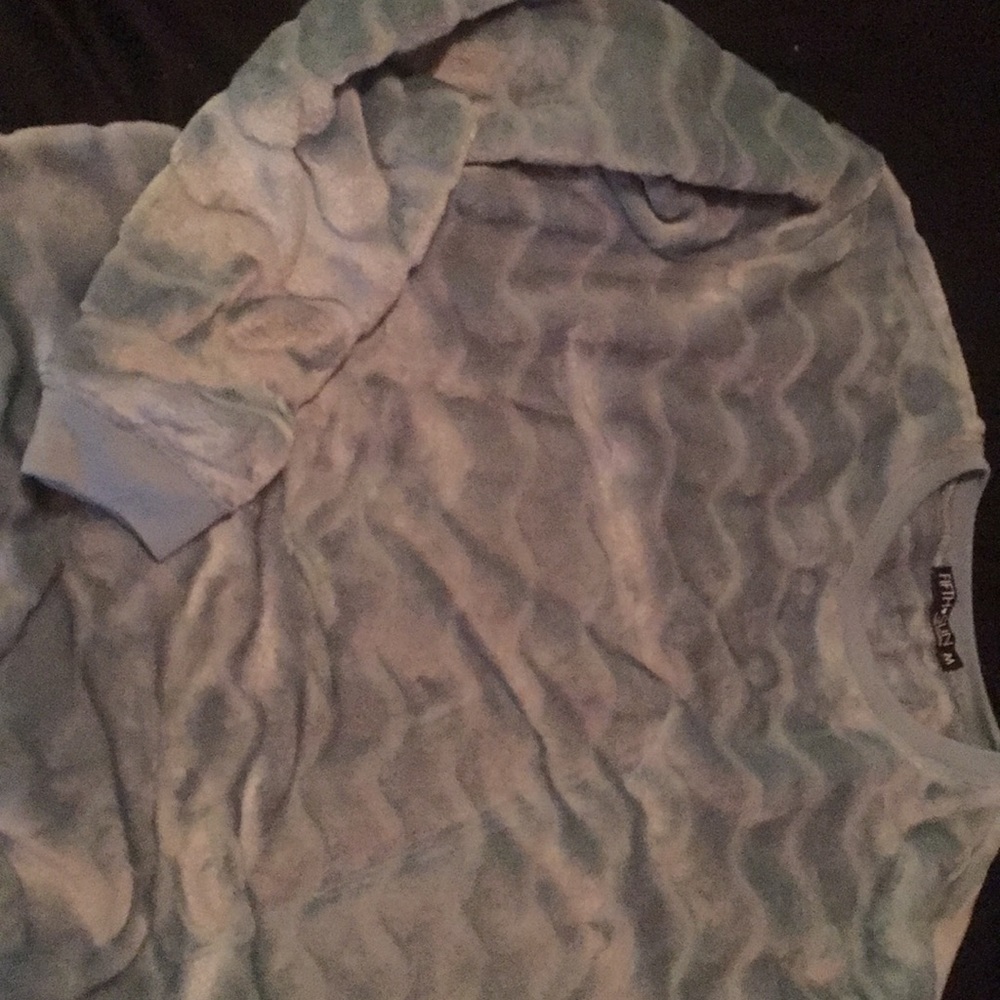 Soft plush long sleeve shirt brand new